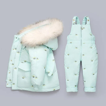 Kids 2Pc Coat & Snow Pants, Warm Winter Snow Suit Sets. (Various Styles Available)